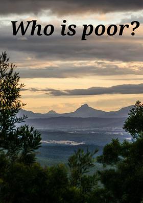 Who Is Poor?