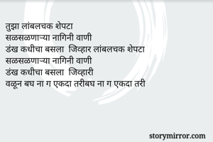 तुझा लांबलचक...