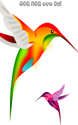 କିଚିରି ମିଚିରି ଚଟକ ଚିଆଁ