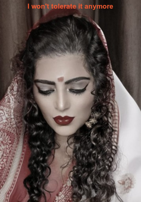 I won't tolerate it anymore