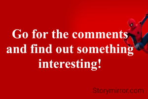 Go for the comments and find out something interesting!