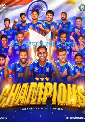 टीम इंडिया ने रचा इतिहास 