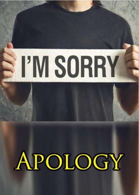 Apology