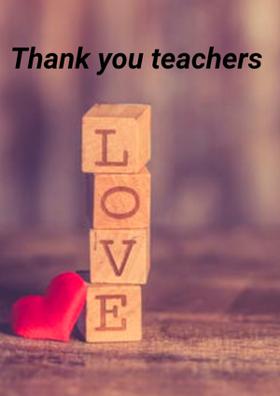 Thank You, Teachers