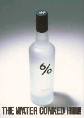 The Water Conked Him!