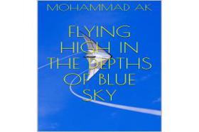 Flying High In The Depths Of Blue Sky
