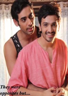 They Were Opposites But....