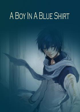 A Boy In A Blue Shirt