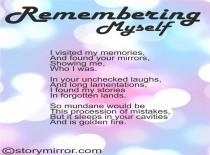 Remembering Myself