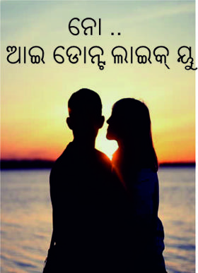 ନୋ ..ଆଇ ଡୋନ୍ଟ ଲାଇକ୍ ୟୁ