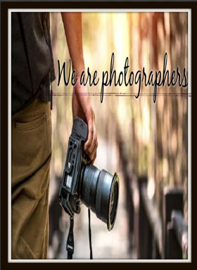 We Are Photographers