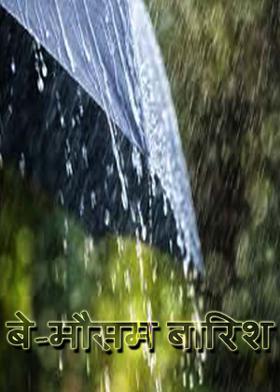 बे-मौसम बारिश