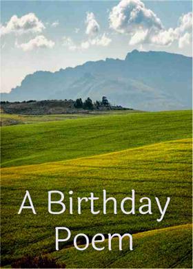 A Birthday Poem