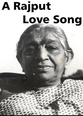 A Rajput Love Song