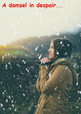 A Damsel In Despair.......